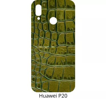 Krokodil textuur cover huawei sticker - TenStickers