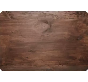 Laptop sticker hout - TenStickers
