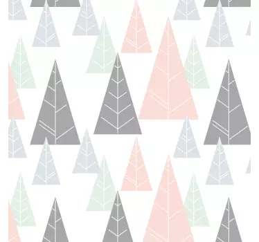 Meubel sticker wintersparren - TenStickers