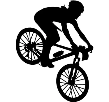 Mountainbike Sticker - TenStickers