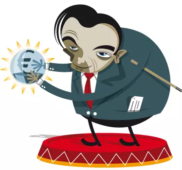 Mr. Bean Muursticker - TenStickers