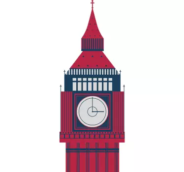 Muursticker Big Ben Londen - TenStickers
