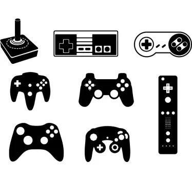 Muursticker Game consoles - TenStickers