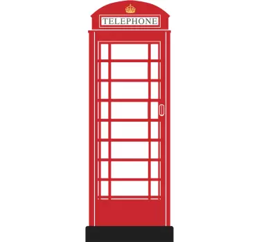 Muursticker Telefooncel London - TenStickers
