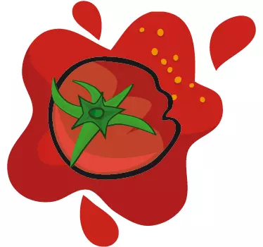 Muursticker Tomaat - TenStickers