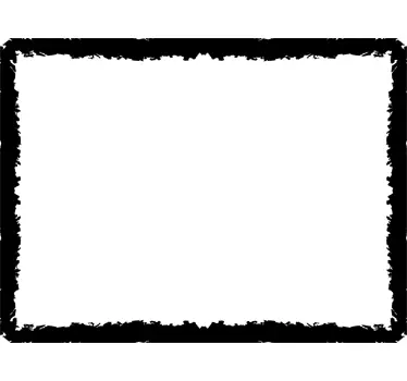 Muursticker Vierkant Fotolijst - TenStickers