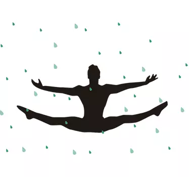 muursticker yoga & inspiratie - TenStickers