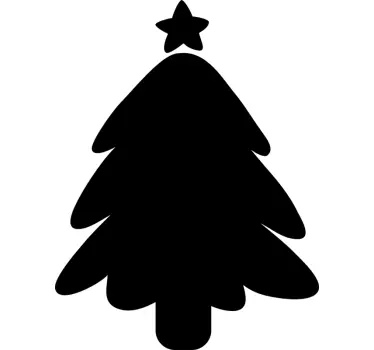Silhouette sticker spar krijtbord - TenStickers