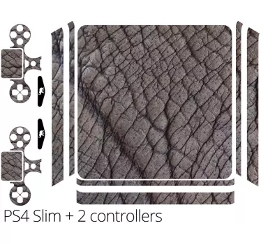 Ps4 sticker gebarsten oppervlak patroon - TenStickers