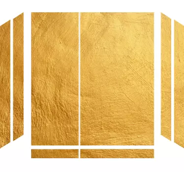 PS4 sticker goud - TenStickers