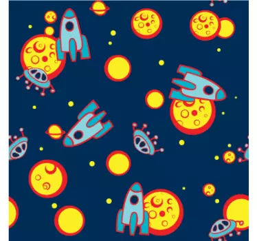 Ruimte sticker - TenStickers