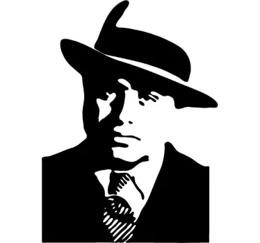 Sticker Al Capone - TenStickers
