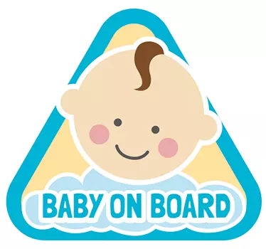 Sticker Auto baby - TenStickers