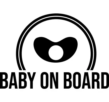 Sticker baby on board speen - TenStickers