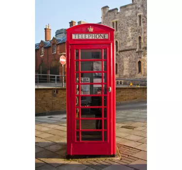 Sticker Engeland telefoon - TenStickers