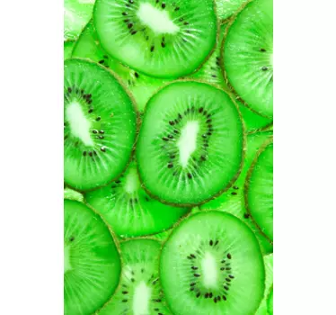 Sticker keuken kiwi - TenStickers