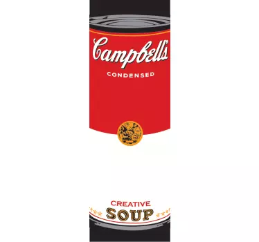 Koelkast sticker Campbells - TenStickers