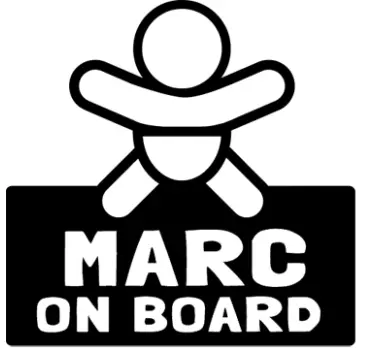 Sticker naam voertuig gepersonaliseerd - TenStickers