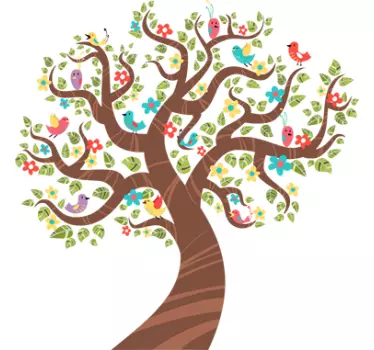 Sticker natuur primavera - TenStickers