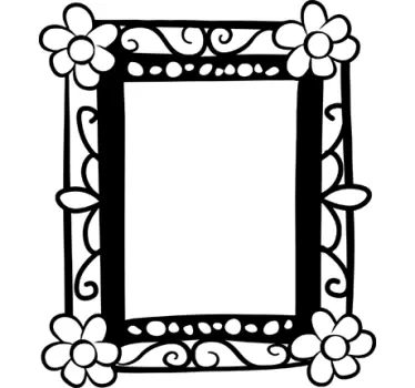 Sticker originele omkadering - TenStickers