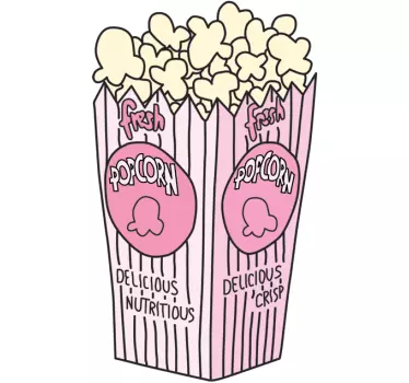 Sticker popcorn - TenStickers