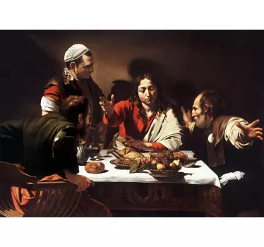 Sticker schilderij Caravaggio - TenStickers