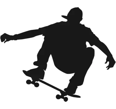 Muursticker skateboard skater - TenStickers