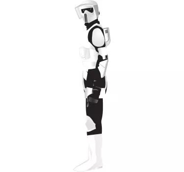 Sticker Star Wars Imperial Army trooper - TenStickers