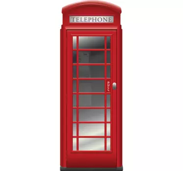 Sticker Telefooncel uit Londen - TenStickers