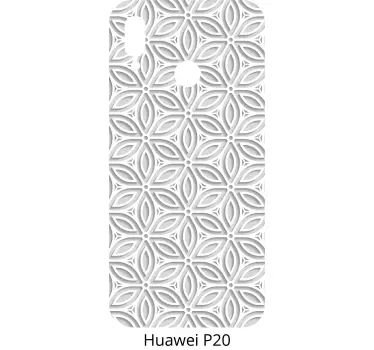 Textuurpatroon omslag huawei sticker - TenStickers