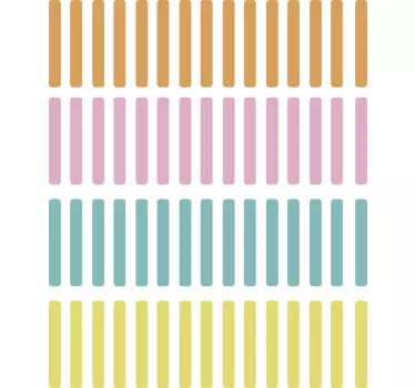 Vormen sticker Kleur confetti - TenStickers
