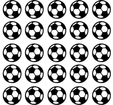 Wandsticker Voetbal - TenStickers