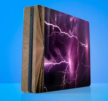 Bliksem PS4 sticker - TenStickers