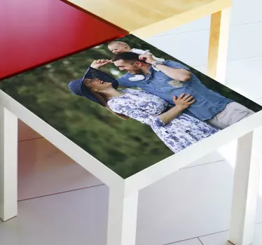 Sticker gepersonaliseerde foto Lack - TenStickers