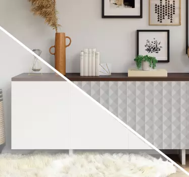 Meubel sticker 3D-effect - TenStickers