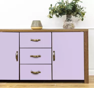 Lavendel kleur meubel sticker - TenStickers