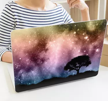 Laptop sticker aanpasbaar - TenStickers
