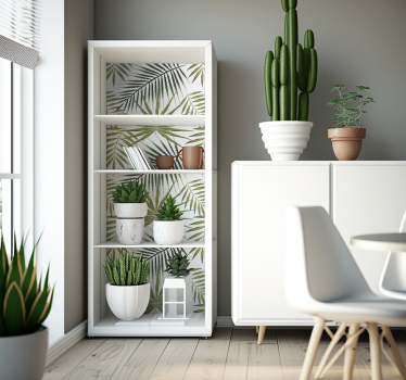 Palm bladeren meubel sticker - TenStickers