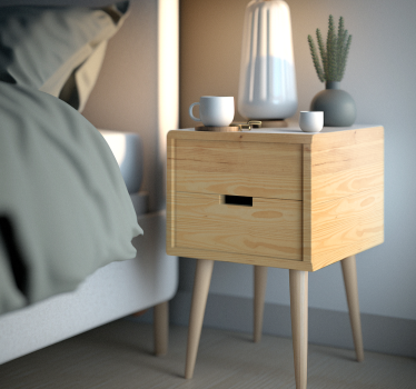 Lichte hout Meubelsticker - TenStickers