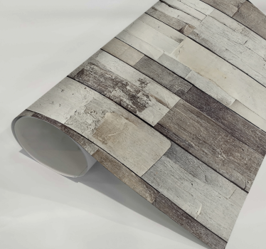 Verouderd helder hout Meubelsticker - TenStickers