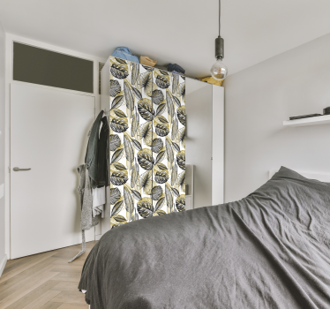 Elegante tropische planten Meubelsticker - TenStickers