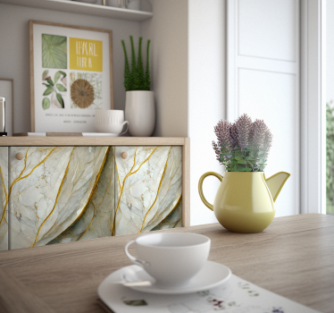 "Marbella" marmer Meubelsticker - TenStickers