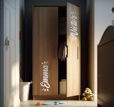 Meubel sticker kinderkamer - TenStickers