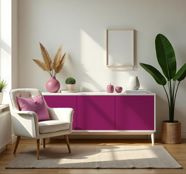 Zelfklevende folie - Mat Magenta - TenStickers