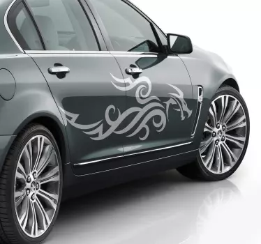 Autosticker tribale draak - TenStickers