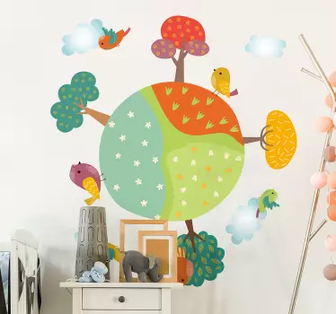 Muurstickers babykamer lente - TenStickers