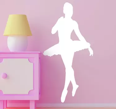 Ballerina ballet dans sticker - TenStickers