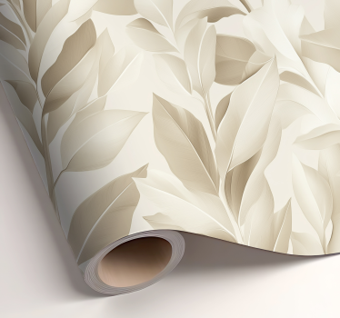 Beige lakens ontwerp muursticker patroon - TenStickers