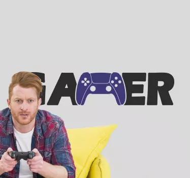 Decoratie sticker games gamer controle ontwerp - TenStickers