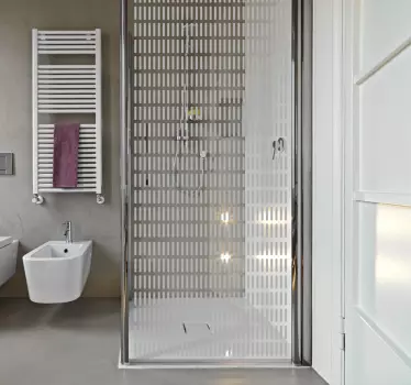 Decoratiesticker Glazen wanden Badkamer - TenStickers